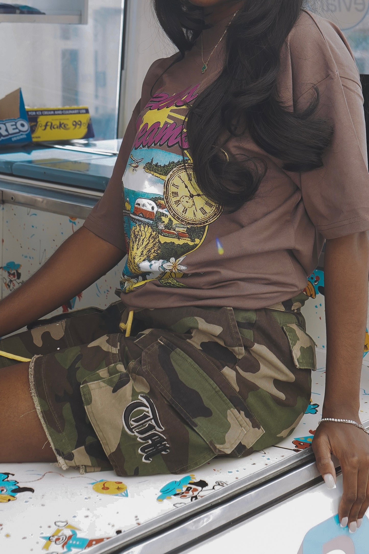 T1M CAMO SHORTS