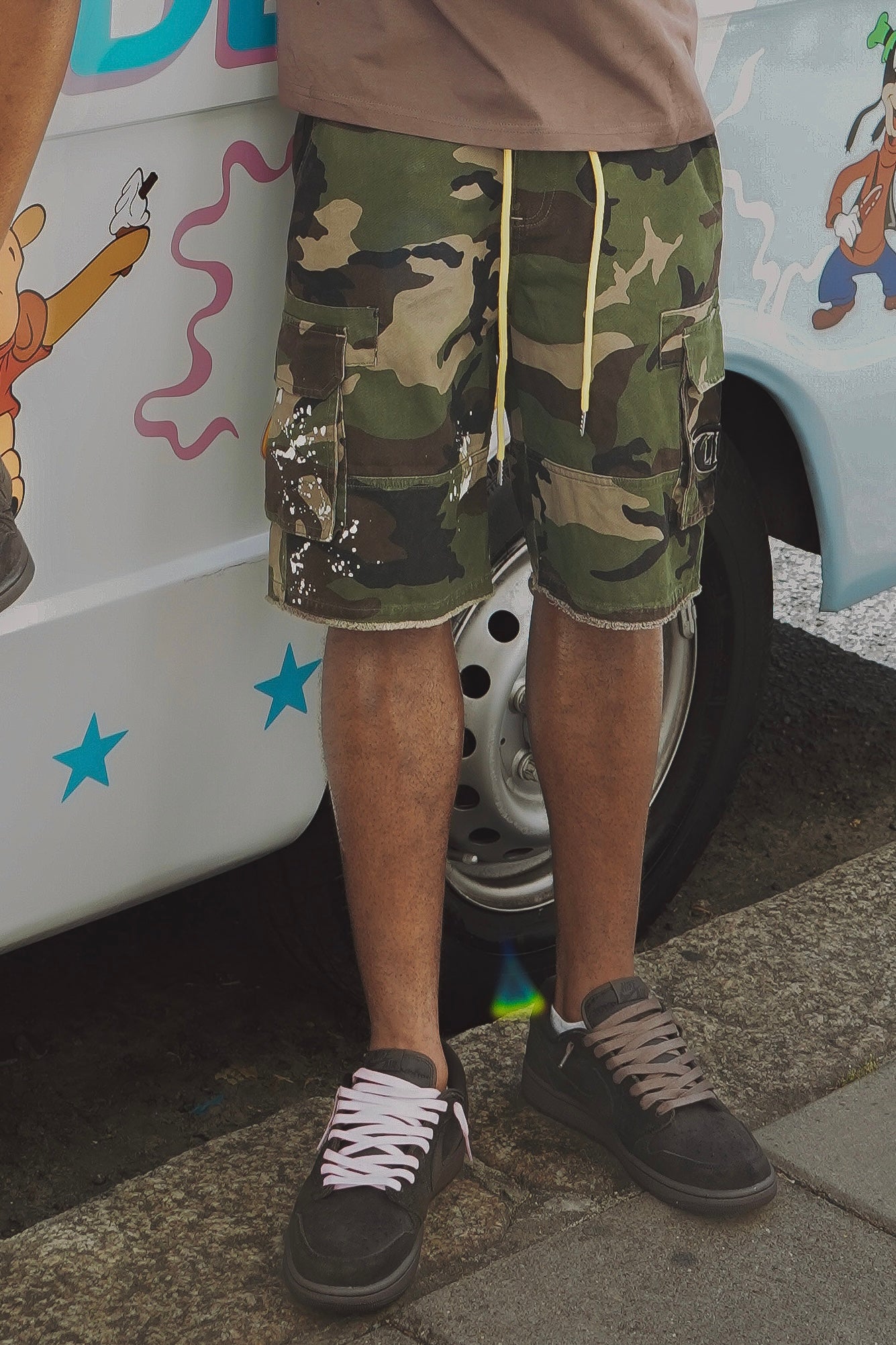 T1M CAMO SHORTS
