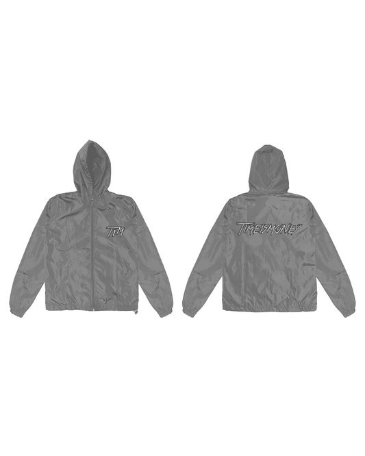 T1M GREY WINDBREAKER