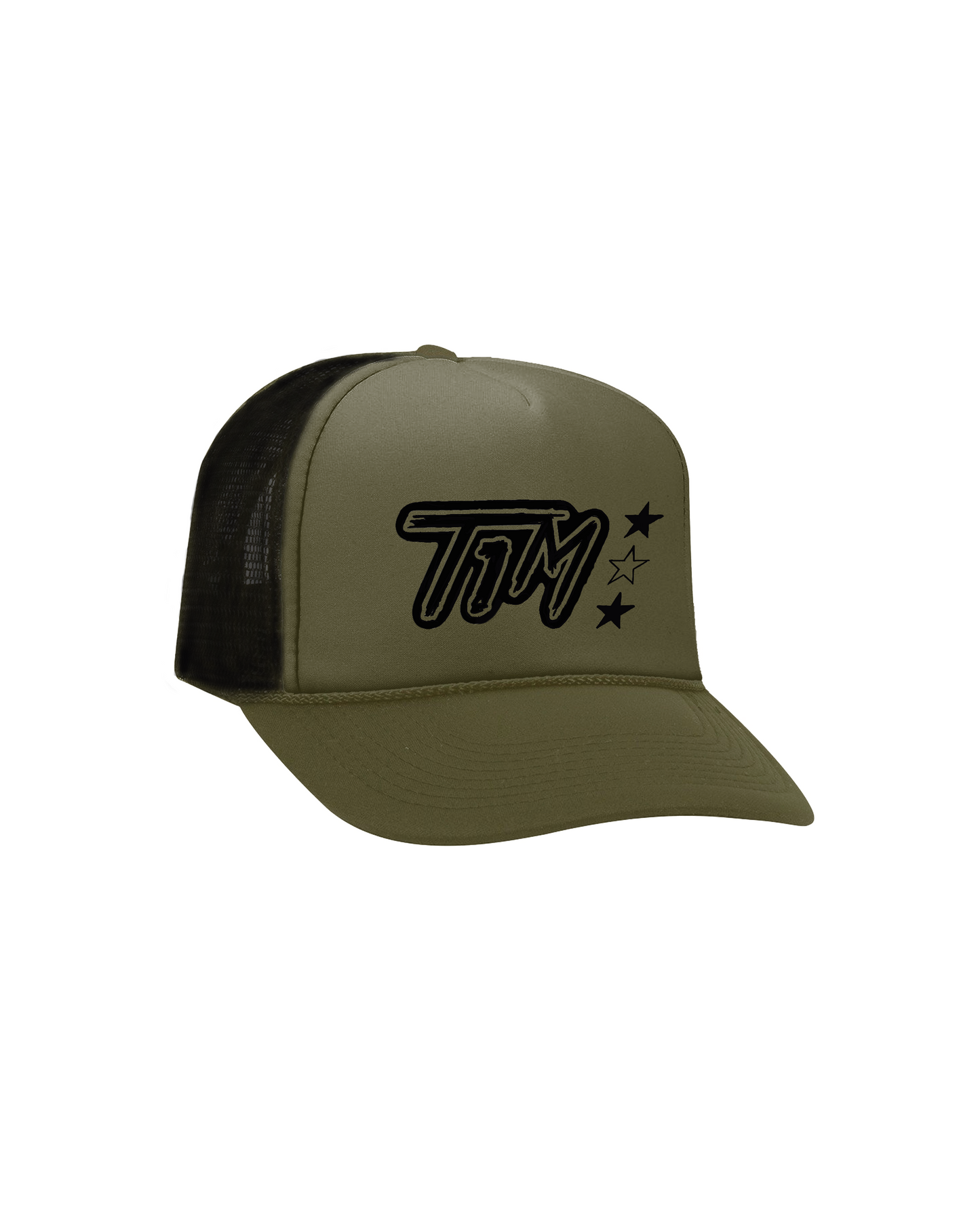 T1M KHAKI TRUCKER CAP
