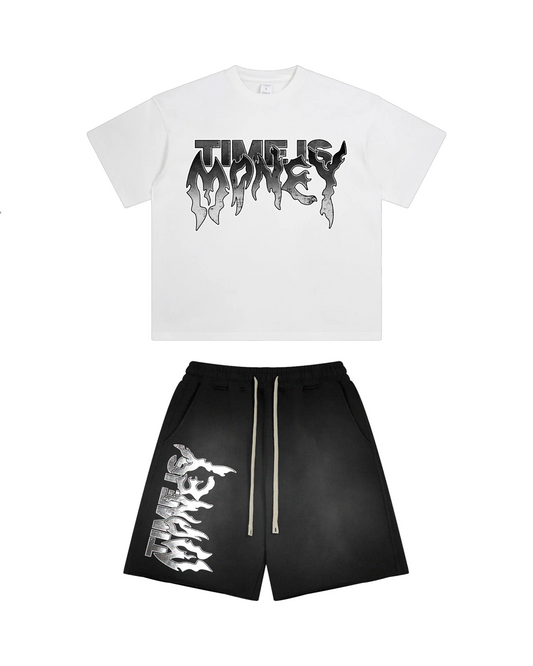WHITE ASH SHORT SET