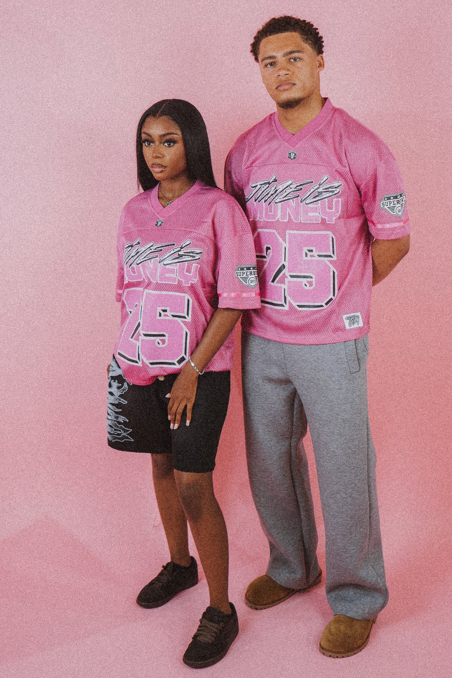 T1M SUPERBOWL JERSEY (HOT PINK)
