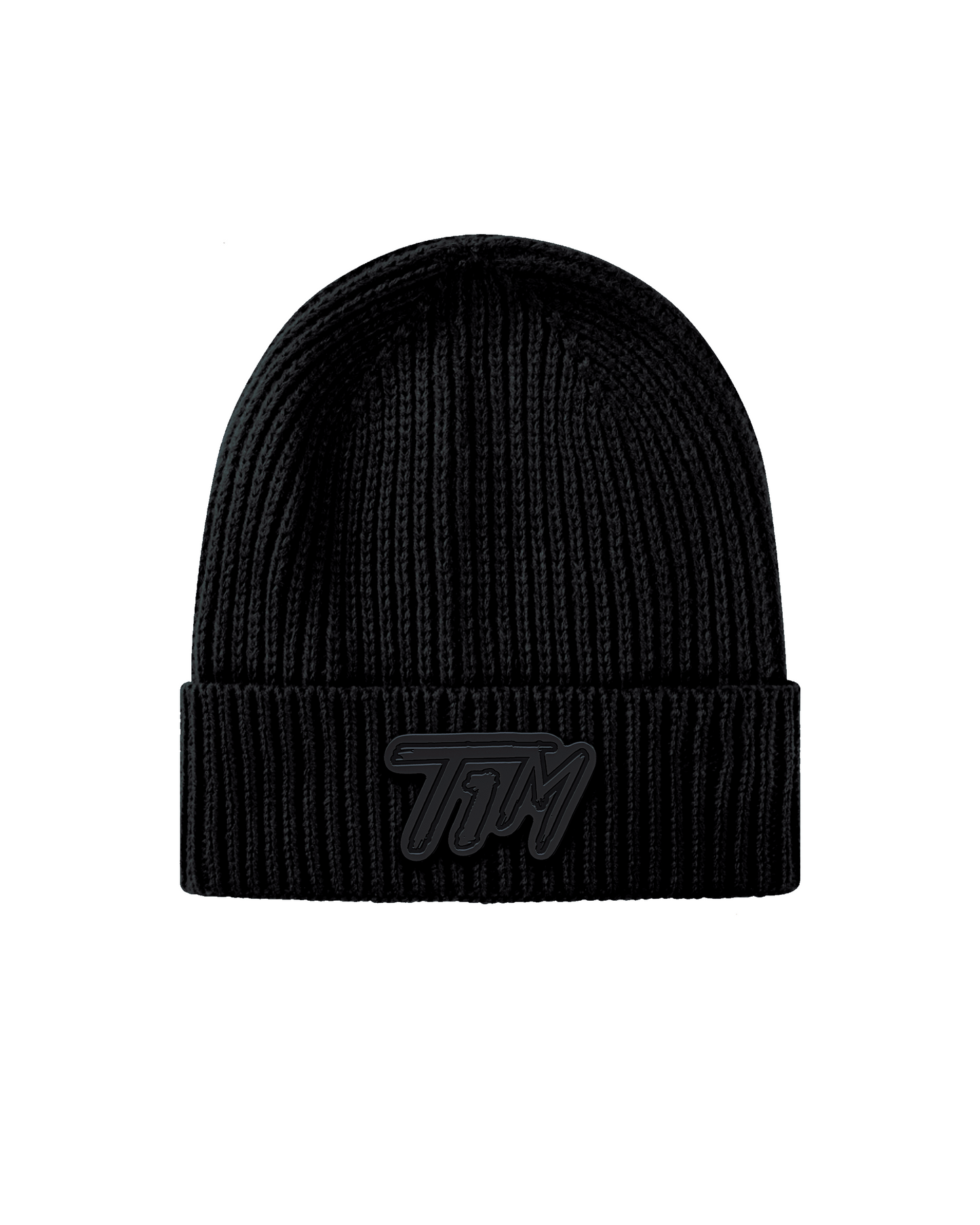 T1M BLACK BEANIE